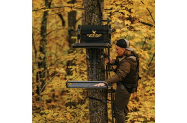 Image of Rivers Edge Treestands Lounger - Treestand, Black, 1-Man, RE521