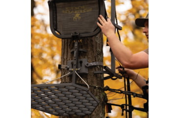 Image of Rivers Edge Treestands Next Level Treestand Bracket, Black, RE796