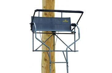 Image of Rivers Edge Treestands Relax 2-Man Ladder Stand, Black RE634