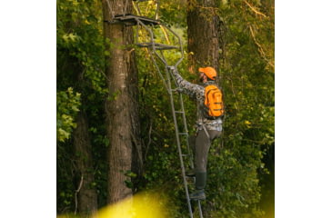 Image of Rivers Edge Treestands Standard 2-Man Ladder Stand, Black, RE649