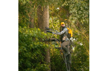 Image of Rivers Edge Treestands Standard 2-Man Ladder Stand, Black, RE649