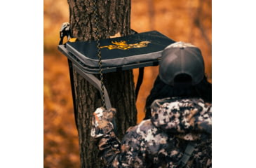 Image of Rivers Edge Treestands Uppercut 1-Man Ladder Stand, Black, Medium, RE632
