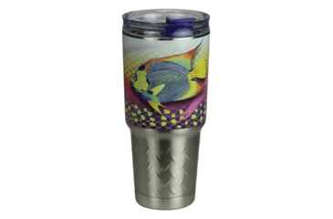 Image of Rivers Edge Tumbler 32oz SS, Angel Fish, 2143