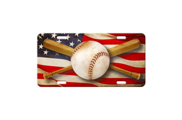 Image of Rivers Edge Vanity License Plate 12in x 6in - American Baseball, 2690