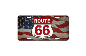 Image of Rivers Edge Vanity License Plate 12in x 6in - American Route 66, 2693