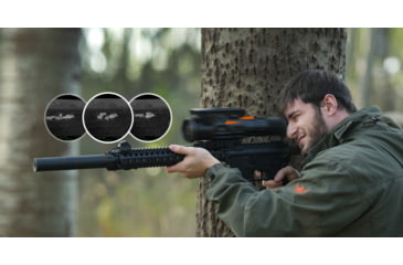 Image of RIX DBH D6 3-18x60mm Thermal Imaging Rifle Scope, 60Hz, 640x512 pixels, Black, RIX DBH D6