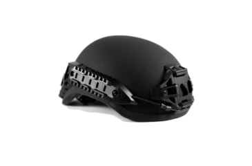 Image of RMA Armament Avon Protection F90 Ballistic Helmet - High Cut - XL - Black, AVON-F90-HC-XL-Blk-Rails-NVG-Zap7-HB-Bun
