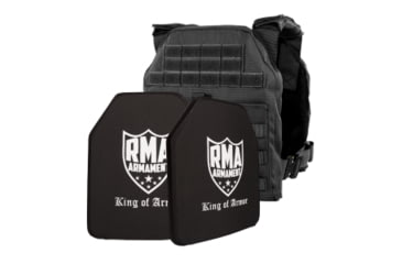 Image of RMA Armament Level 4 Rift Armor Kit - Black - Single-Curve, Kit 0331 Rift M/L 1155SC BLACK