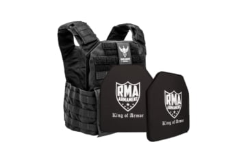 Image of RMA Armament Level IV Banshee System w/ Model #1155 Plates - Black, Kit Banshee 1155 Black