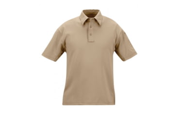 Image of RMA Armament Propper Mens ICE Polo - Short Sleeve - Small - Silver Tan, F534172226S