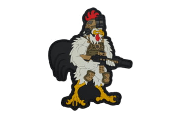 Image of RMA Armament PVC Morale Patch - Richard the Tactical Rooster, RMA-PVC-ROOSTER-4x3