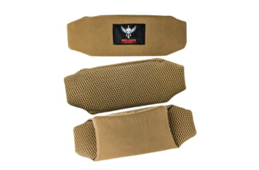 Image of RMA Armament Shellback Banshee Ultimate Shoulder Pads, Set of 2, Coyote, 8.5x3.25x0.75 inch, SBT-SPA2-CT