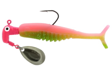 Image of Road Runner CX3-219 Crappie X-Tractor, 1/8oz, 1per pack, 2/0 hk Electric Chicken, CX3-219