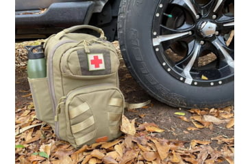 Image of Roaring Fire Brushfire Tactical Backpack, Light FDE, 15.75x10.24x6 inch, RF-Backpack01-OD