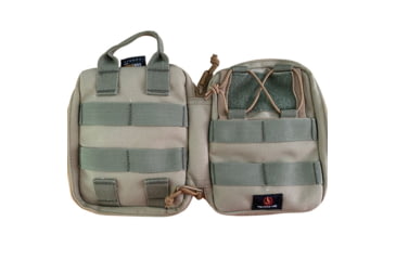 Image of Roaring Fire Ember MOLLE EDC Utility Organizer Pouch, FDE, 7.48x6x1.25 inch, RF-Pouch-DT-01
