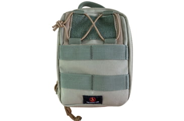 Image of Roaring Fire Ember MOLLE EDC Utility Organizer Pouch, FDE, 7.48x6x1.25 inch, RF-Pouch-DT-01