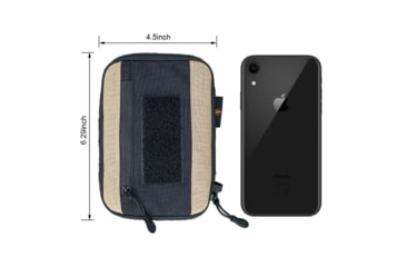 Image of Roaring Fire Picofire Pocket Pouch, FDE, 6.3x4.33x1 inch, RF-Pocketpouch01-FDE