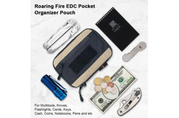 Image of Roaring Fire Picofire Pocket Pouch, FDE, 6.3x4.33x1 inch, RF-Pocketpouch01-FDE