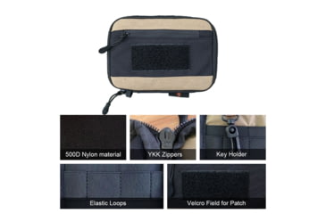 Image of Roaring Fire Picofire Pocket Pouch, FDE, 6.3x4.33x1 inch, RF-Pocketpouch01-FDE