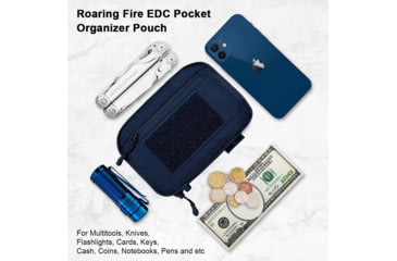 Image of Roaring Fire Picofire Pro Pocket Pouch, Black, 6.3x4.33x1 inch, RF-Picofire Pro-BK