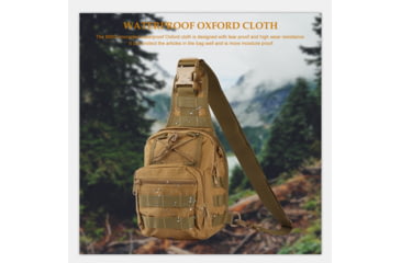 Image of Roaring Fire Sling Pack, FDE, 10.6x8.3x6.3 inch, RF-BL60-DT