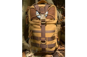 Image of Roaring Fire Slingshot Waxed Canvas Sling Pack, Brown, RF-Slingshot-Waxed Canvas