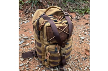 Image of Roaring Fire Slingshot Waxed Canvas Sling Pack, Brown, RF-Slingshot-Waxed Canvas