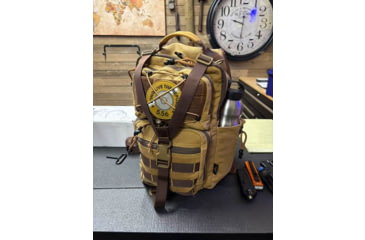 Image of Roaring Fire Slingshot Waxed Canvas Sling Pack, Brown, RF-Slingshot-Waxed Canvas