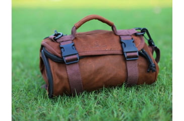 Image of Roaring Fire The Pack Mule Mini Tool Roll Bag, Brown, One Size, RF-The Pack Mule Mini-Brown