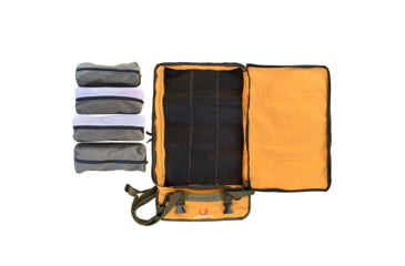Image of Roaring Fire The Pack Mule Versatile Double-sided Tool Roll Bag, Orange, 24.8x13 inch, RF-TB PRO-YW