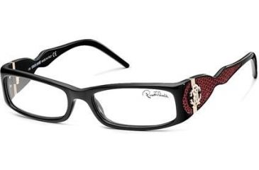 Image of Roberto Cavalli RC0483 Eyeglass Frames - 01A Frame Color
