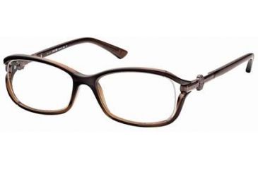 Image of Roberto Cavalli RC0628 Eyeglass Frames - Shiny Dark Brown Frame Color
