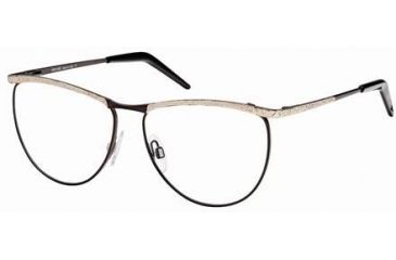 Image of Roberto Cavalli RC0647 Eyeglass Frames - Shiny Dark Brown Frame Color