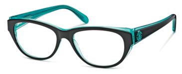 Image of Roberto Cavalli RC0685 Eyeglass Frames - Black Frame Color, Smoke Lens Color