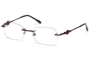 Image of Roberto Cavalli RC0718 Eyeglass Frames - Shiny Bordeaux Frame Color