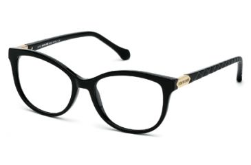 Image of Roberto Cavalli RC0752 Eyeglass Frames - Shiny Black Frame Color