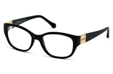 Image of Roberto Cavalli RC0754 Eyeglass Frames - Shiny Black Frame Color