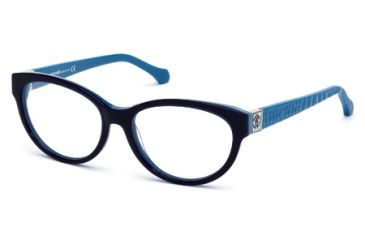 Image of Roberto Cavalli RC0756 Eyeglass Frames - Blue Frame Color