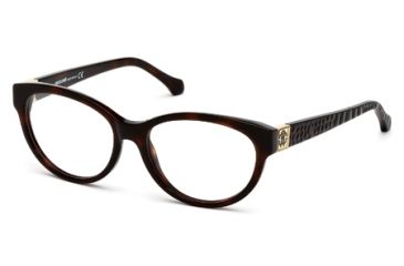 Image of Roberto Cavalli RC0756 Eyeglass Frames - Dark Havana Frame Color