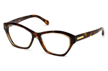 Image of Roberto Cavalli RC0757 Eyeglass Frames - Havana Frame Color