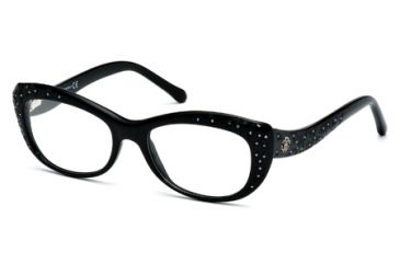 Image of Roberto Cavalli RC0767 Eyeglass Frames - Shiny Black Frame Color