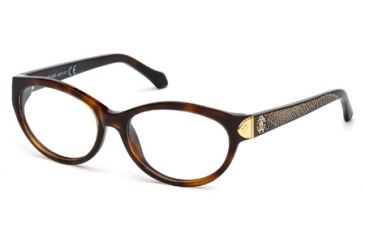 Image of Roberto Cavalli RC0769 Eyeglass Frames - Dark Havana Frame Color