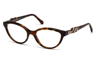 Image of Roberto Cavalli RC0843 Eyeglass Frames - Dark Havana Frame Color