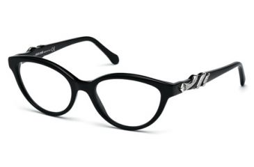 Image of Roberto Cavalli RC0843 Eyeglass Frames - Shiny Black Frame Color