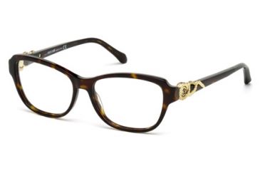 Image of Roberto Cavalli RC0966 Eyeglass Frames - Dark Havana Frame Color