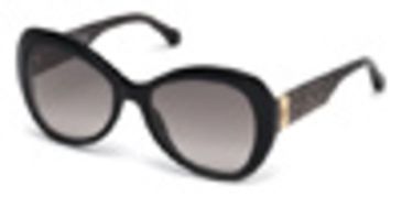 Image of Roberto Cavalli RC1040 Sunglasses - Shiny Black Frame Color