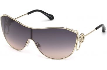 Image of Roberto Cavalli RC1061 Sunglasses - Gold Frame Color, Gradient Smoke Lens Color