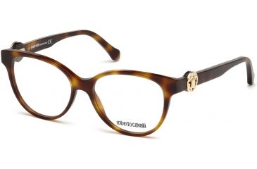 Image of Roberto Cavalli RC5047 Eyeglass Frames - Dark Havana Frame Color, Dark Havana Lens Color