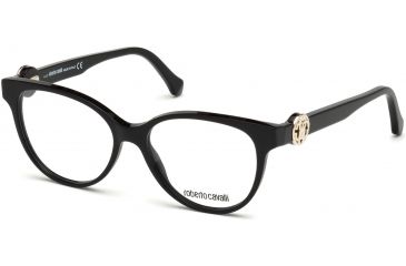 Image of Roberto Cavalli RC5047 Eyeglass Frames - Shiny Black Frame Color, Shiny Black Lens Color