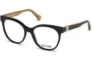 Image of Roberto Cavalli RC5049 Eyeglass Frames - Black Frame Color